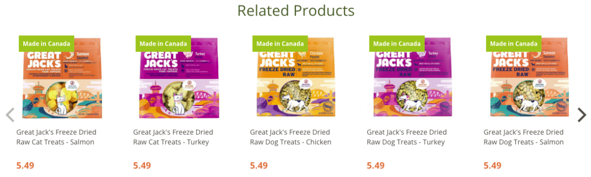 Homes Alive Pets related products section.