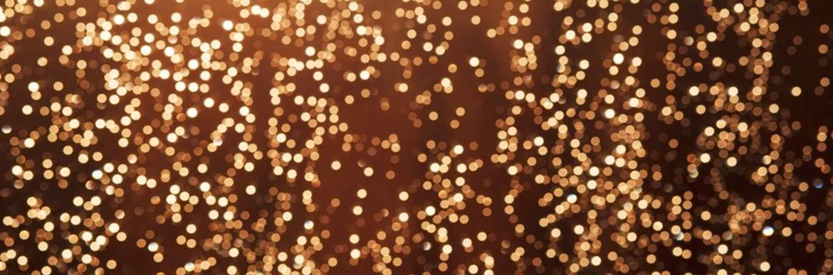 Gold glitter