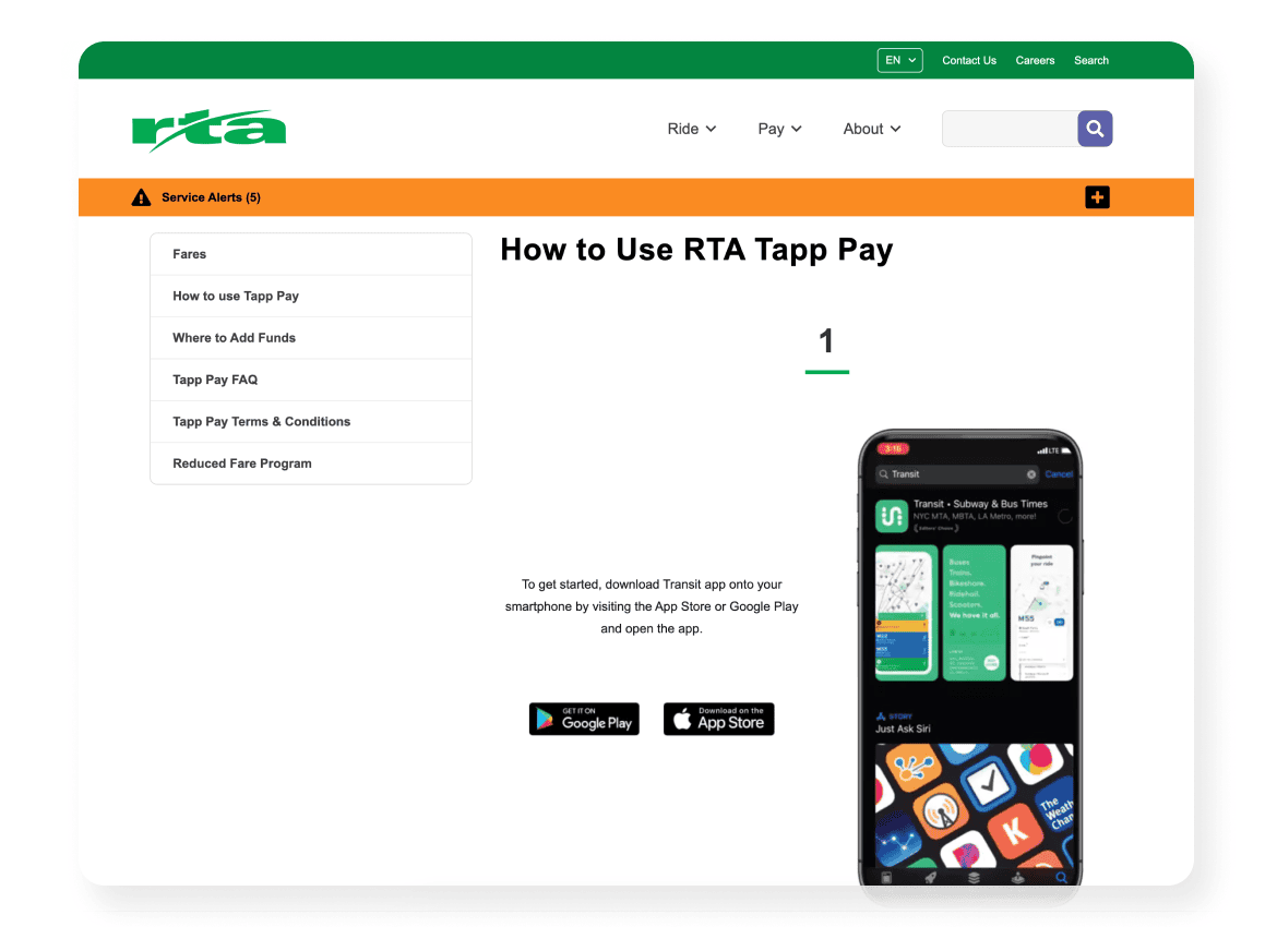 RTA Feature 3
